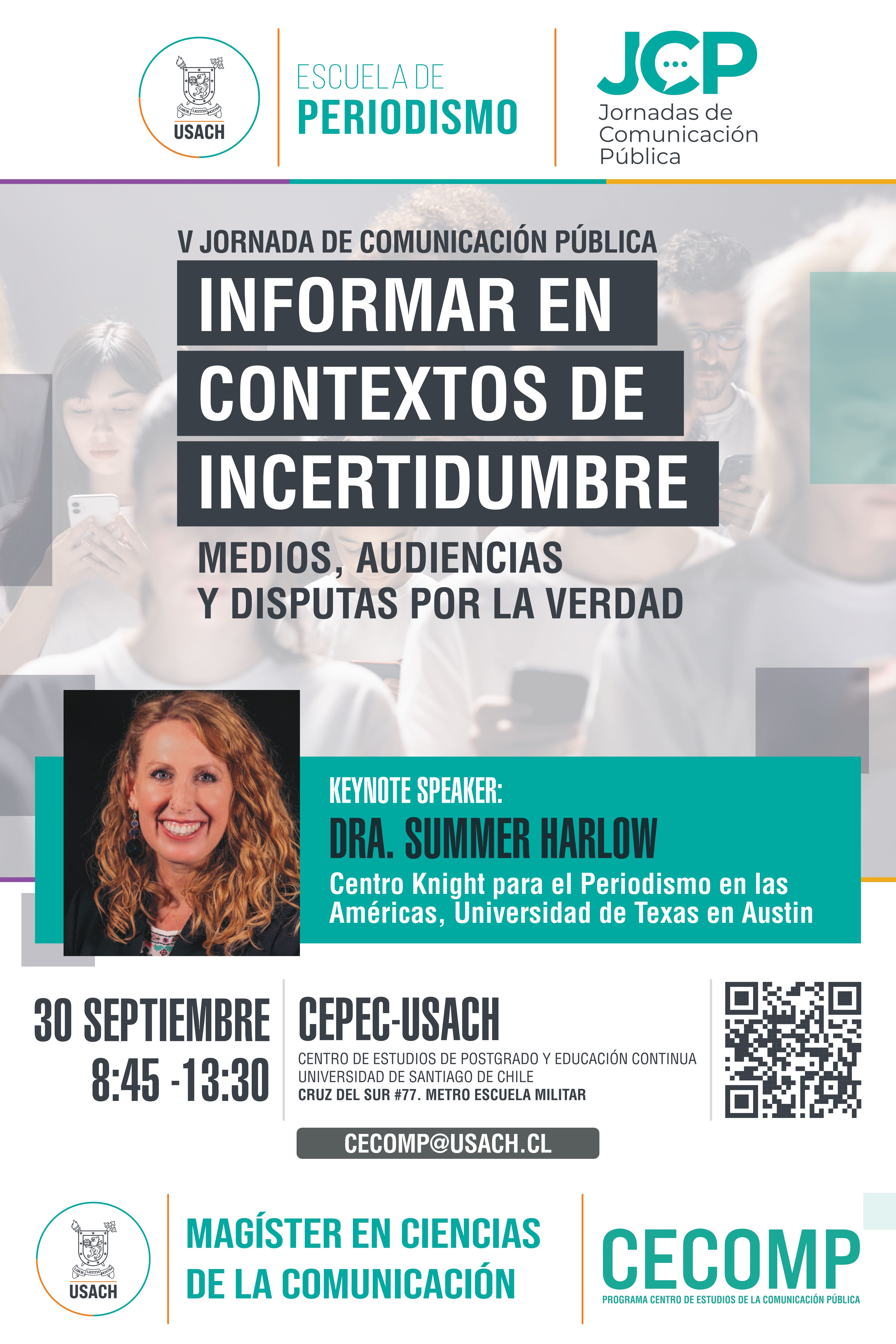 Afiche de la actividad