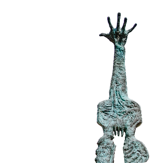 Imagen de la escultura conmemorativa de Víctor Jara