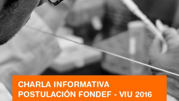 DGT USACH invita a tesistas a postular proyectos de emprendimiento al Concurso VIU Fondef 2016