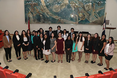 Jóvenes del Plantel participan por cuarto año en jornada de Naciones Unidas  en Nueva York | Universidad de Santiago de Chile