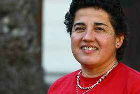 Paulina González, académica del Departamento de Ingeniería de Obras Civiles