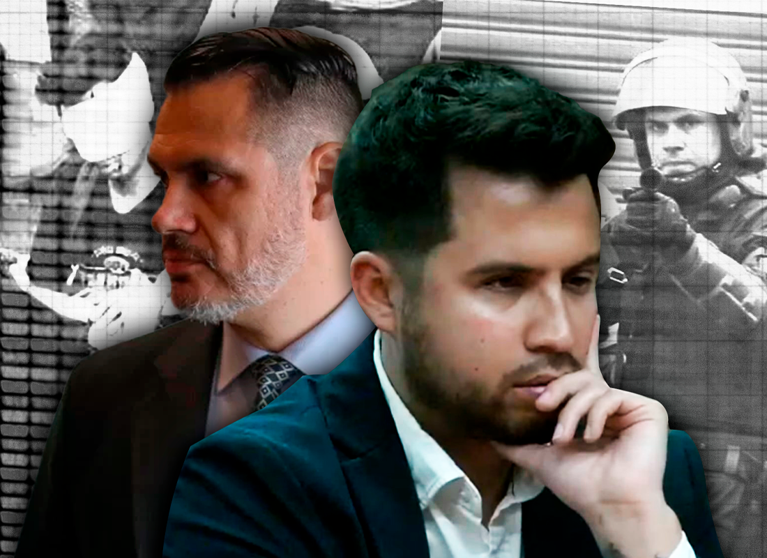 Claudio Crespo y Gustavo Gatica