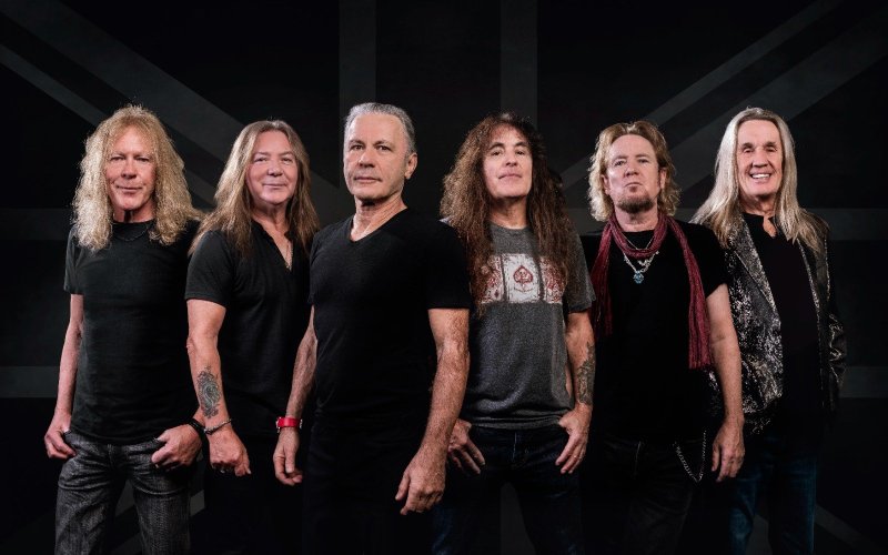 Foto de la banda Iron Maiden.