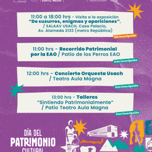 Afiche de la actividad