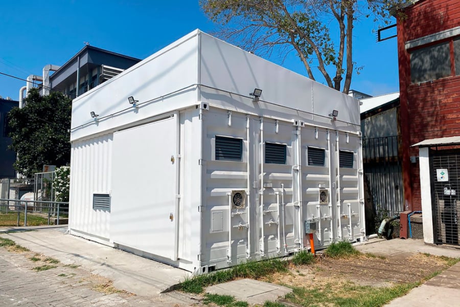 La imagen muestra la infraestructura de la nueva planta de Nitrógeno